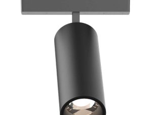 Σποτ Μαγνητικής Ράγας Ultra-Thin T05105-BL Φ4,4x16cm Led 720lm 9W Black Inlight