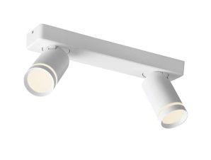 Φωτιστικό Οροφής – Σποτ Divino RA3632SWH 2xGU10 32x7x13,5cm White Aca