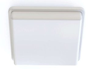 Φωτιστικό Οροφής-Πλαφονιέρα Tahoe II 10037 25x25x6,5cm 2xE27 15W White Matte Nowodvorski