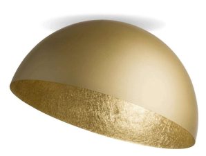 Φωτιστικό Οροφής – Πλαφονιέρα Sfera 50 32477 Φ50cm 1xE27 60W Gold Sigma Lighting